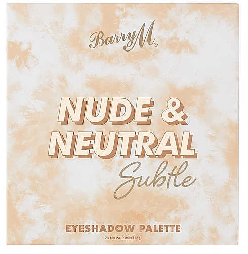 Paleta cieni do powiek - Barry M Nude & Neutral Eyeshadow Palette  — Zdjęcie N1