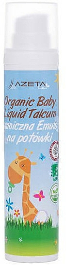 Organiczna emulsja na potówki dla dzieci - Azeta Bio Organic Baby Liquid Emulsion — Zdjęcie N1