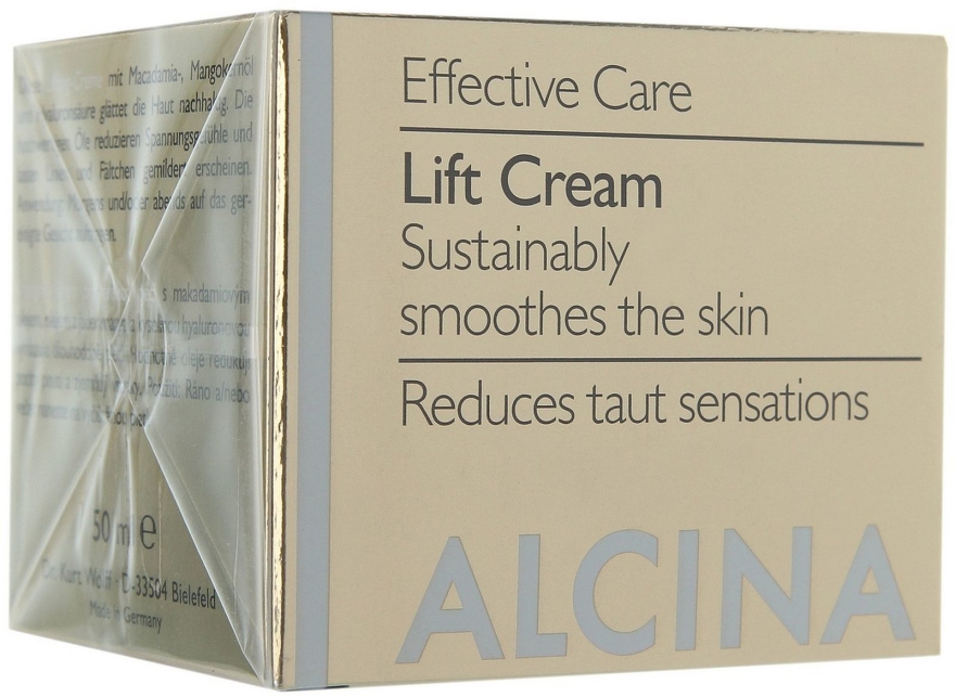 Przeciwstarzeniowy krem liftingujący do twarzy - Alcina Effective Care Lift Cream — фото N1