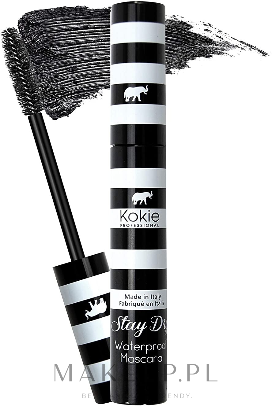 Tusz do rzęs - Kokie Professional Stay Dry Waterproof Mascara — Zdjęcie Black