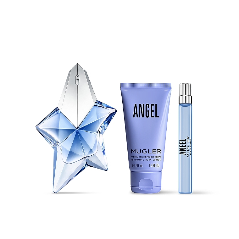 Mugler Angel - Zestaw (edp 50 ml + b/lot 50 ml + edp 10 ml) — Zdjęcie N2