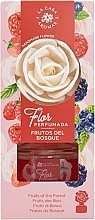 Dyfuzor zapachowy w formie kwiatu Dzikie jagody - La Casa De Los Aromas Reed Diffuser Fruits Of The Forest — Zdjęcie N2