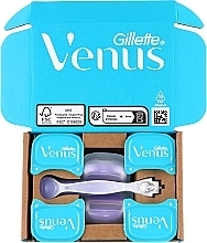 Maszynka do golenia z 6 wymiennymi wkładami - Gillette Venus Comfortglide Breeze — Zdjęcie N1