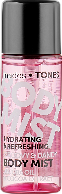 Perfumowana mgiełka do ciała - Mades Cosmetics Tones Body Mist Groovy&Dandy — Zdjęcie N1
