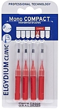 Kup PRZECENA! Szczoteczka międzyzębowa, czerwona 4 szt. - Elgydium Clinic Brushes Mono Compact Red 1,5mm *