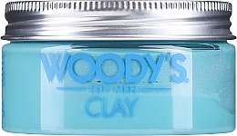 Matowa glinka do stylizacji włosów - Woody's Hair Styling Clay — Zdjęcie N1
