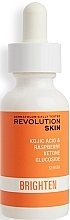 Kup PRZECENA! Serum rozjaśniające przebarwienia - Revolution Skincare Kojic Acid & Raspberry Ketone Glucoside Brighten Serum *