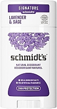 Kup Naturalny dezodorant w sztyfcie Lawenda i szałwia - Schmidt's Signature Natural Deodorant Lavender & Sage