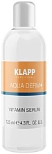Serum do twarzy - Klapp Aqua Derm + Vitamin Serum — Zdjęcie N1