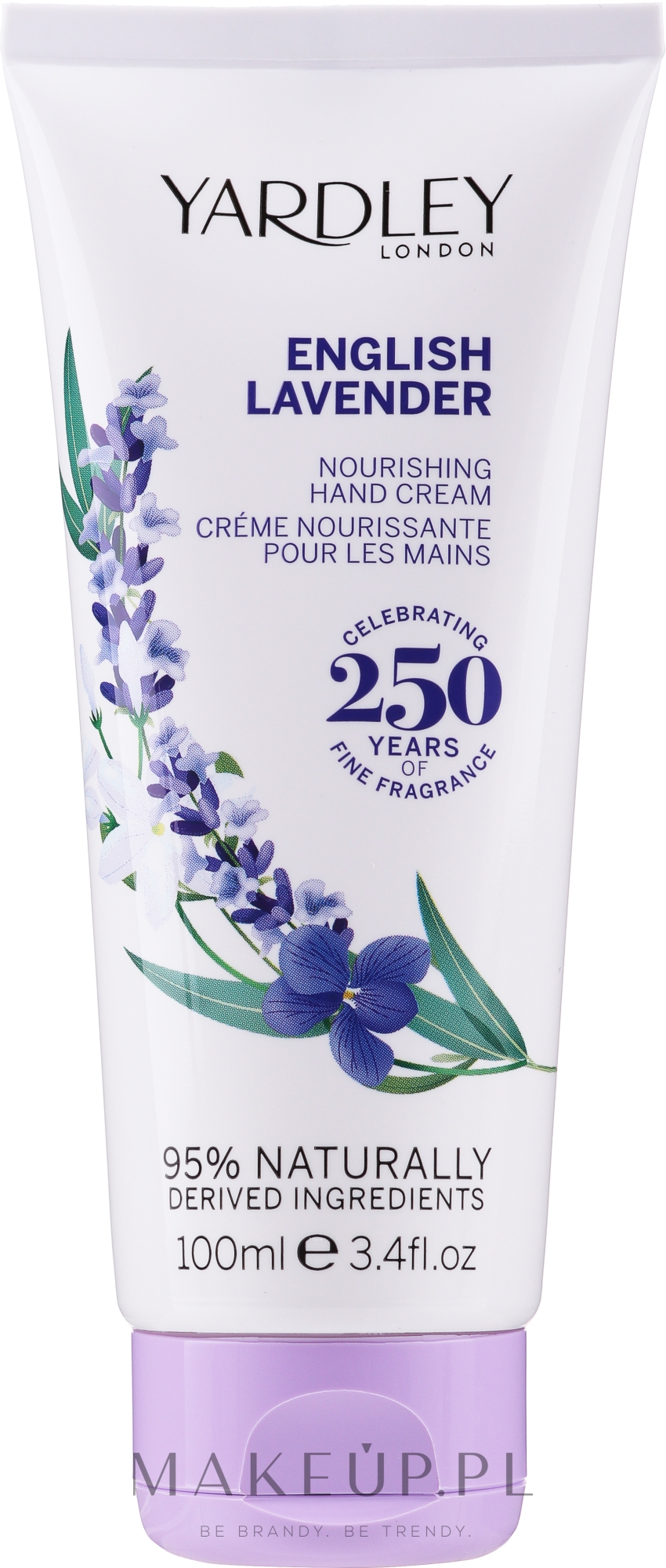 Odżywczy krem do rąk - Yardley English Lavender Nourishing Hand Cream — Zdjęcie 100 ml