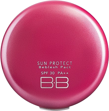 Matujący puder w kompakcie - Skin79 Sun Protect Beblesh Pact SPF30 PA++