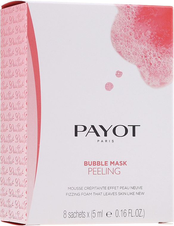 Bąbelkowa maska peelingująca do twarzy - Payot Les Demaquillantes Peeling Oxygenant Depolluant Bubble Mask