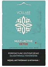 Oczyszczająco-matująca maska na twarz, szyję i dekolt - Vollare Multi-Activ Detox Mask — Zdjęcie N2