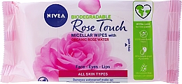 Kup Chusteczki do demakijażu z wodą różaną - Nivea Micellair Skin Breathe Makeup