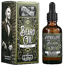 Olejek do brody - Apothecary 87 The Unscented Beard Oil — Zdjęcie N3