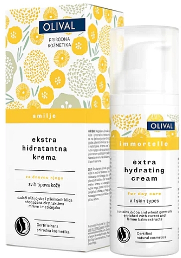 Extra nawilżający krem do twarzy Immortelle - Olival Extra Moisturizing Cream — Zdjęcie N1