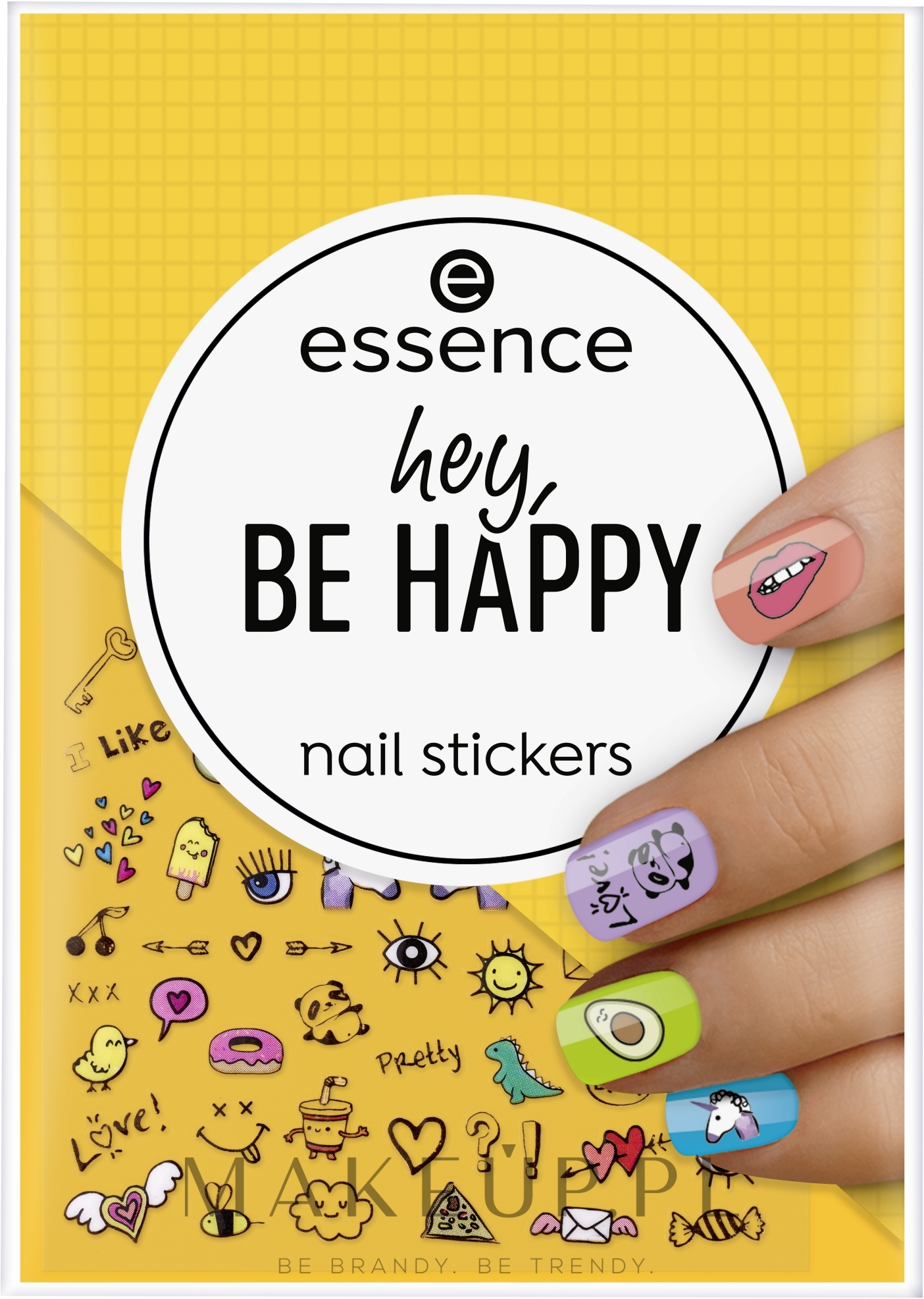 Naklejki na paznokcie - Essence Hey, Be Happy! Nail Stickers — Zdjęcie 05