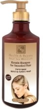 Kup Szampon z keratyną do włosów po zabiegach termicznych - Health And Beauty Keratin Shampoo