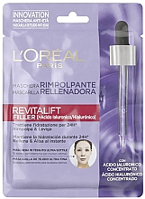 Kup Maska do twarzy z kwasem hialuronowym - L'Oreal Paris Revitalift Filler (Ha) Hyaluronic Acid Face Mask