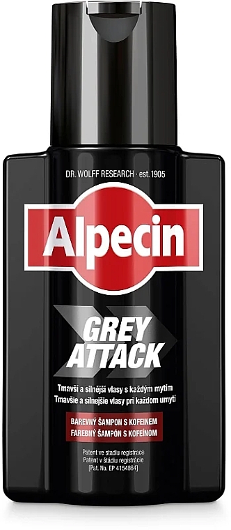 Szampon dla mężczyzn - Alpecin Grey Attack Shampoo — Zdjęcie N1