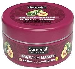 Kup Maska do włosów z glinką roślinną, awokado i witaminą E - Dermokil Hair Care Mask