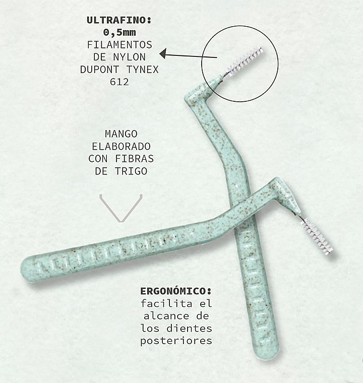 Szczoteczki międzyzębowe 0,5 mm - Beter Dental Care Ultra-Thin Interdental Brushes — Zdjęcie N4