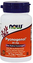 Kapsułki Pycnogenol, 30 mg - Now Foods Pycnogenol — Zdjęcie N1