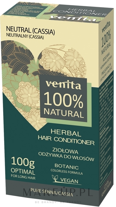 Ziołowa odżywka do włosów - Venita Herbal Hair Conditioner — Zdjęcie Cassia