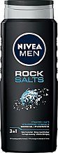 Żel pod prysznic - NIVEA MEN Rock Salts Shower Gel — Zdjęcie N1