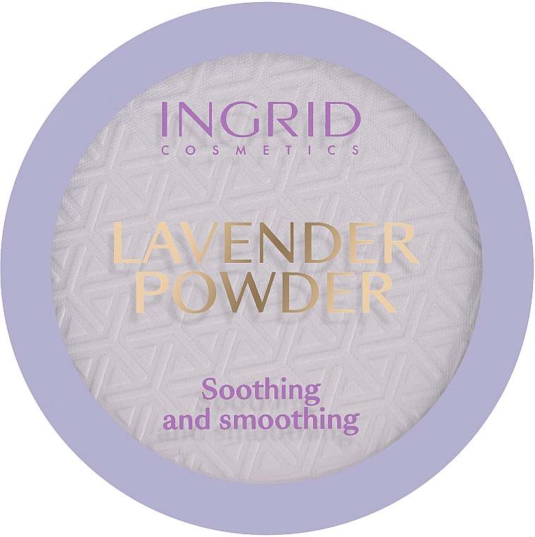 Puder, lawenda - Ingrid Cosmetics Lavender Powder Soothing And Smoothing — Zdjęcie N2