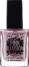Szybkoschnący lakier do paznokci - Avon Pink Illusion Nail Enamel — фото N1