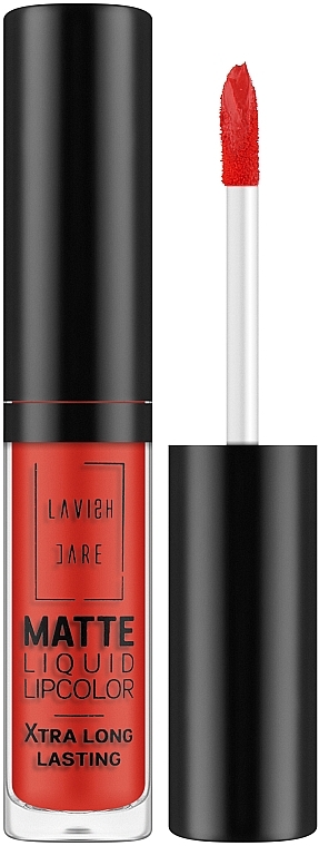 Matowa pomadka w płynie - Lavish Care Xtra Long Lasting Matte Liquid Lipcolor — Zdjęcie N1