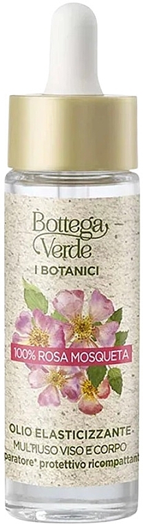 Wielofunkcyjny olejek do twarzy i ciała - Bottega Verde Botanicals Face&Body Oil 100% Musk Rose — Zdjęcie N1