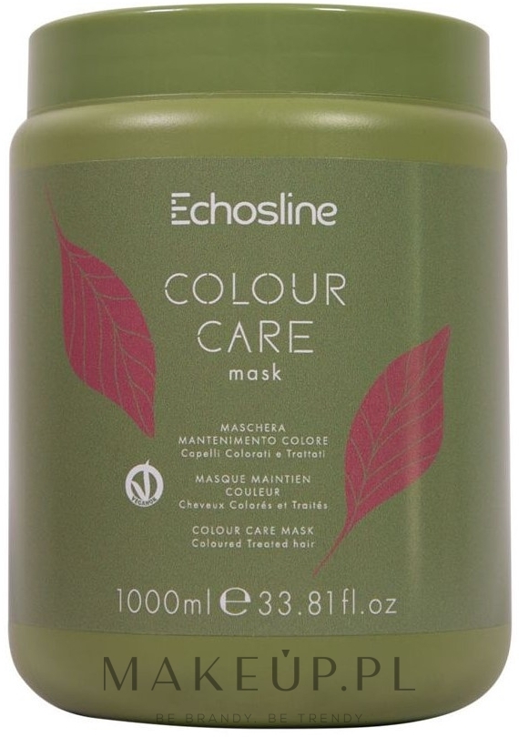 Maska do pielęgnacji koloru włosów - Echosline Colour Care Mask — Zdjęcie 1000 ml
