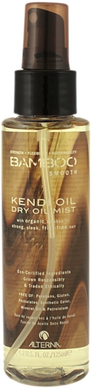 Stylizująca mgiełka do włosów Olejek kendi - Alterna Bamboo Smooth Kendi Dry Oil Mist
