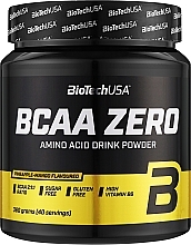 Kup Kompleks aminokwasów w proszku Ananas i mango - BioTechUSA BCAA Zero Pineapple Mango Amino Acid Drink Powder