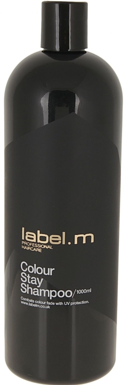 Ochronny szampon do włosów farbowanych - Label.m Cleanse Professional Haircare Colour Stay Shampoo — Zdjęcie N1