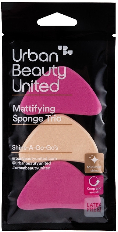Gąbki do makijażu - UBU Shine-A-Go-Go's Facial Makeup Sponge — Zdjęcie N2