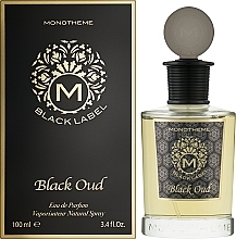 Monotheme Fine Fragrances Venezia Black Oud - Woda perfumowana — Zdjęcie N2