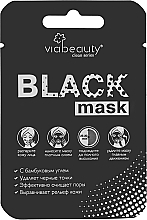 Kup Oczyszczająca maseczka foliowa do twarzy - VIA Beauty Black Mask