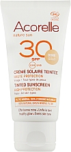 Kup Koloryzujący krem przeciwsłoneczny do twarzy SPF 30 - Acorelle Nature Sun Cream SPF30