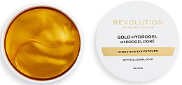 Kup Hydrożelowe płatki pod oczy z koloidalnym złotem - Revolution Skincare Hydrogel Moisturizing Patches With Colloidal Gold Eye