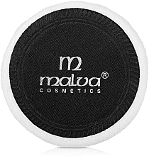 Kup Gąbka welurowa, M-006 czarno-biała - Malva Cosmetics