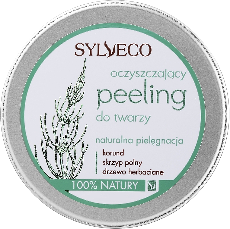 Oczyszczający peeling do twarzy - Sylveco