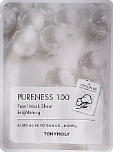 Kup Perłowa maseczka na tkaninie - Tony Moly Pureness 100 Pearl Mask Sheet