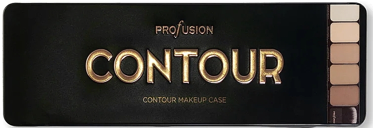 Paleta do konturowania - Profusion Cosmetics Makeup Case — Zdjęcie N1