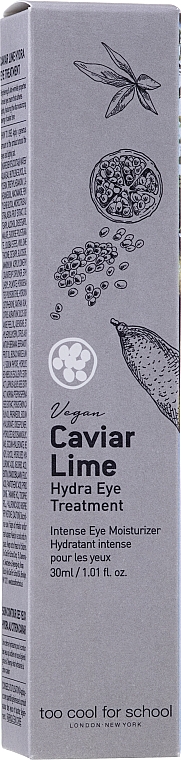 Nawilżający krem pod oczy Kawior z limonki - Too Cool For School Caviar Lime Hydra Eye Treatment — Zdjęcie N2
