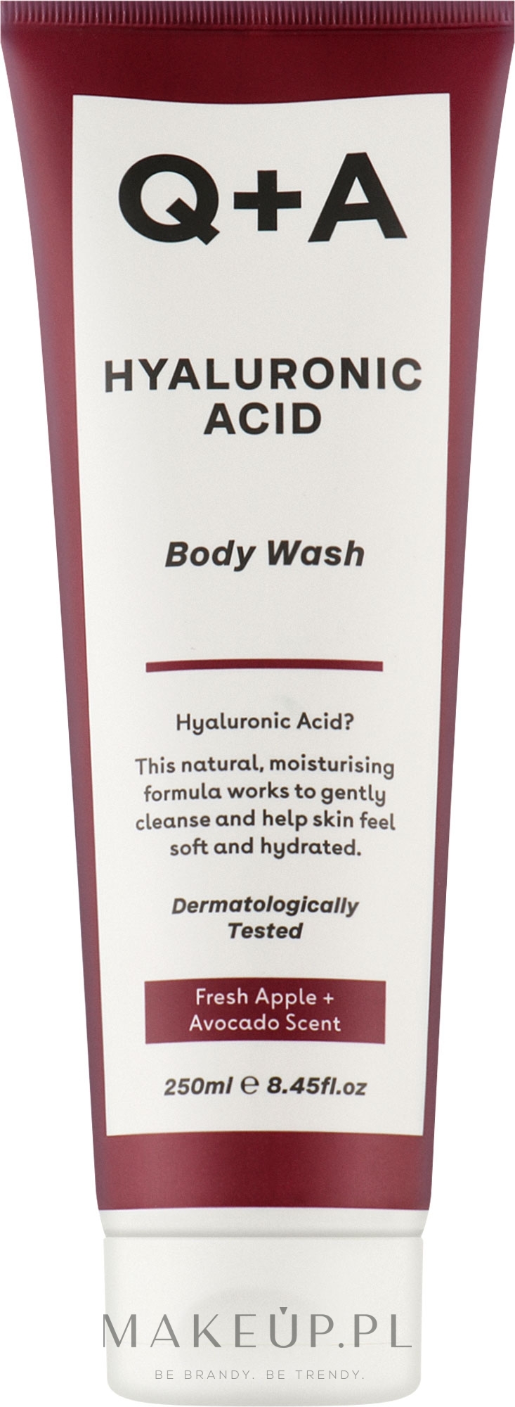 Żel do mycia ciała z kwasem hialuronowym - Q+A Hyaluronic Acid Body Wash — Zdjęcie 250 ml