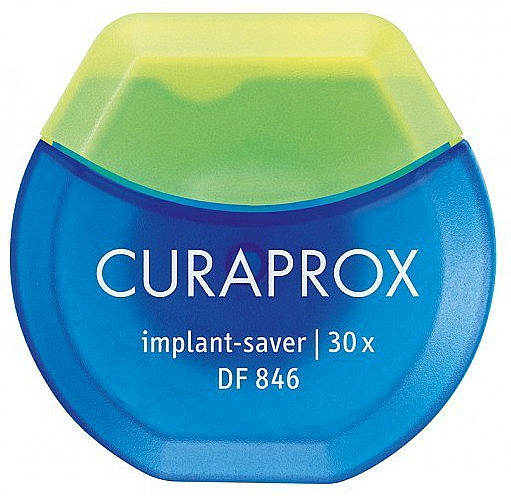 Nić dentystyczna do implantów - Curaprox DF 846 Implant-Saver — Zdjęcie N1