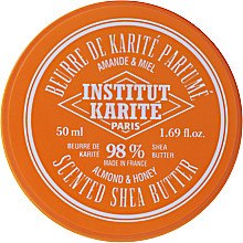 Perfumowane masło shea 98% Migdał i miód - Institut Karité Almond And Honey Scented Shea Butter — Zdjęcie N4